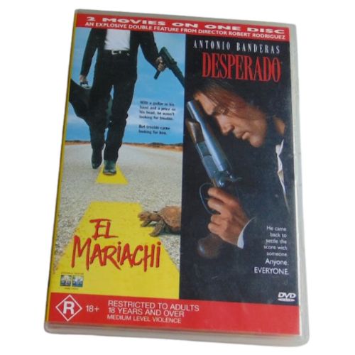 Desperado  / el mariachi  (dvd, 1995) ec