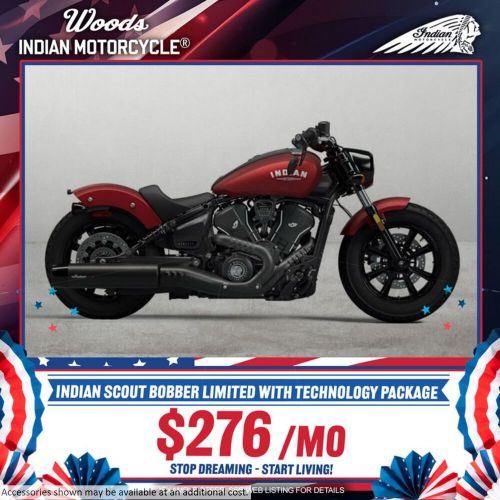 2025 Indian Motorcycle Scout Bobber Limited + Tech