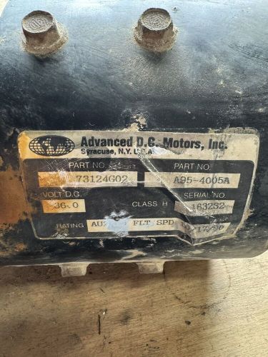 EZGO 36V Electric TXT Cushman AMD-A95-4005A 73445G01 Advanced Motor &amp; Drives