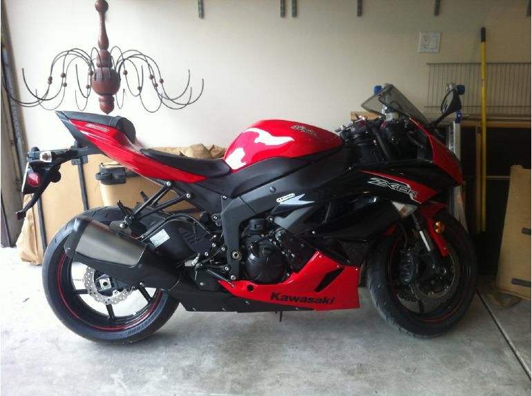 2012 kawasaki ninja zx-600r sportbike 