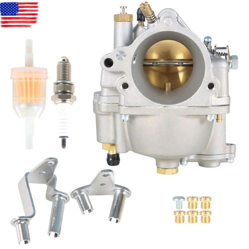 Carburetor + adapter for s&amp;s cycle super e shorty carburetor big twin sportster