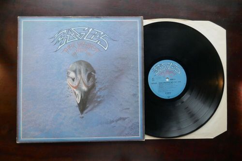 The eagles lp&#039;s &#039;  - hotel california &amp; greatest hits - superb ex !