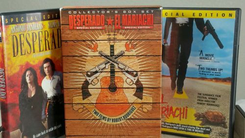 El mariachi desperado dvd 2003 2-disc set collector&#039;s box set rodriguez special