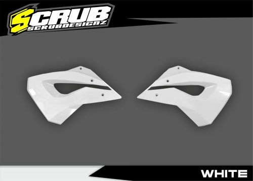 Husaberg shrouds fe te fs scoops wings 2009 2010 2011 2012 plastics scrub