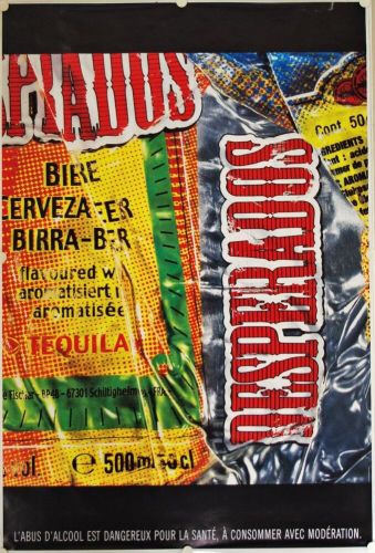 Desperados tequila beer poster - 120x177 cm-