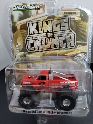 2022 Die Cast Greenlight 1988 Dodge Ram W350 LE=Desperado Kings of Crunch