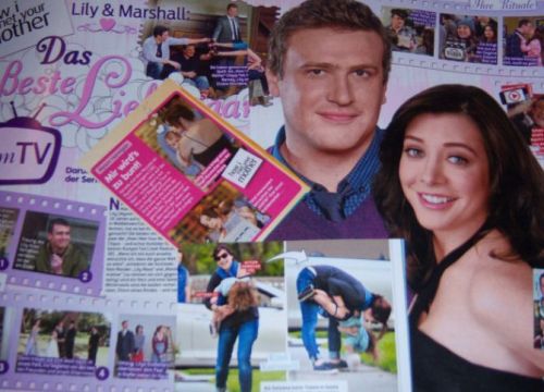 Alyson hannigan 57 pc german clippings how i met your mother