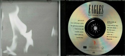 CD-Eagles-Hell Freezes Over-Tequila-Desperado-Hotel-CD-Case-Insert Like New