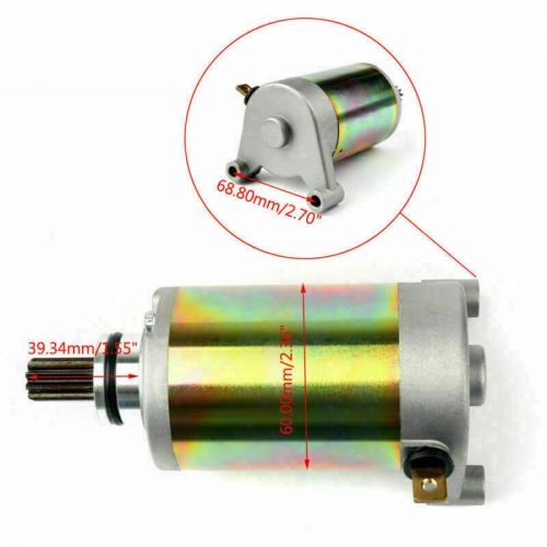 Motor starter fits hyosung ga125 1997-01 suzuki dr200 dr200s 2015-17 tu125 1999