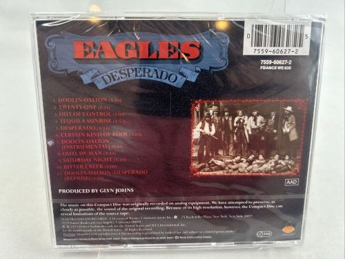 DESPERADO by Eagles (CD, 1990) Asylum Records NIB NEW SEALED