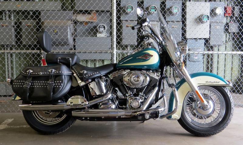 2009 harley-davidson flstc - heritage softail  cruiser 