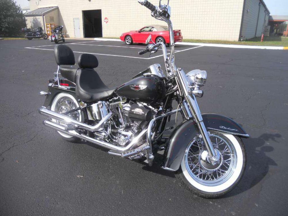 2007 harley-davidson flstn softail deluxe  cruiser 