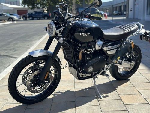 2023 Triumph Scrambler 1200 XC Sapphire Black