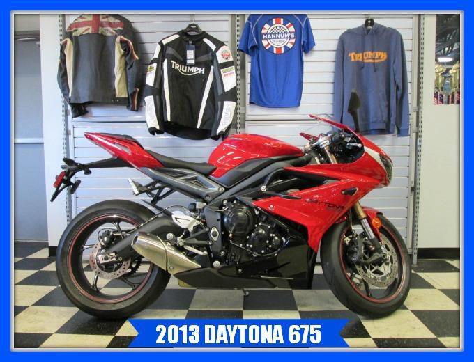 2013 triumph daytona 675  sportbike 