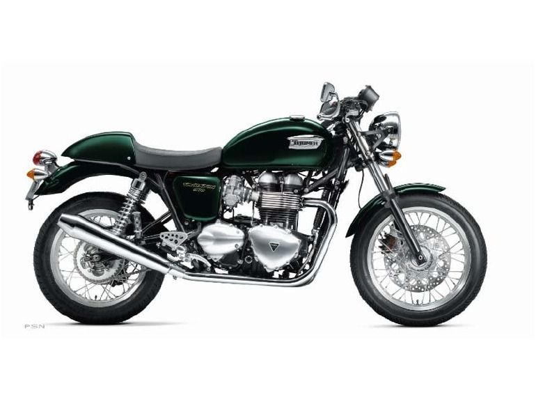 2013 triumph thruxton - brooklands green 