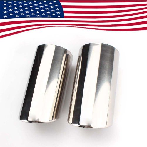 2 x exhaust muffler outlet tip pipe for vw jetta vento mk6 11-15 (ship from usa)