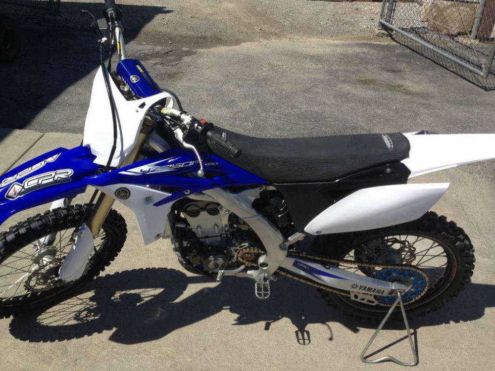 2012 yamaha yz250f  mx 