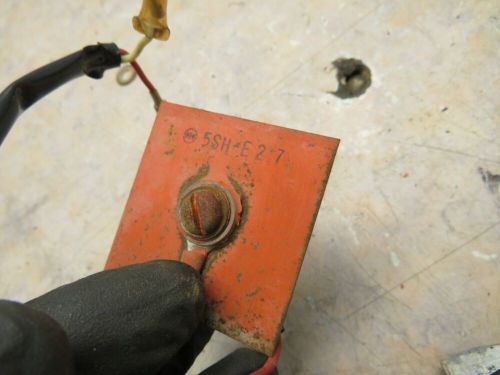 1972 hodaka 125 wombat oem working rectifier assembly