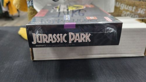 Sealed jurassic park snes super nintendo video game w/ protector brand new