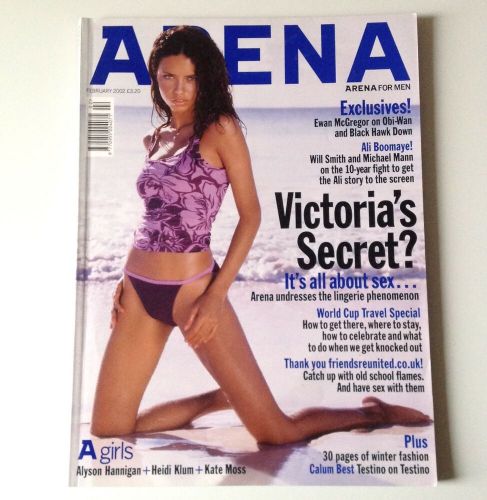 Arena magazine | feb 2002 | alyson hannigan | victoria&#039;s secret, ewan mcgregor