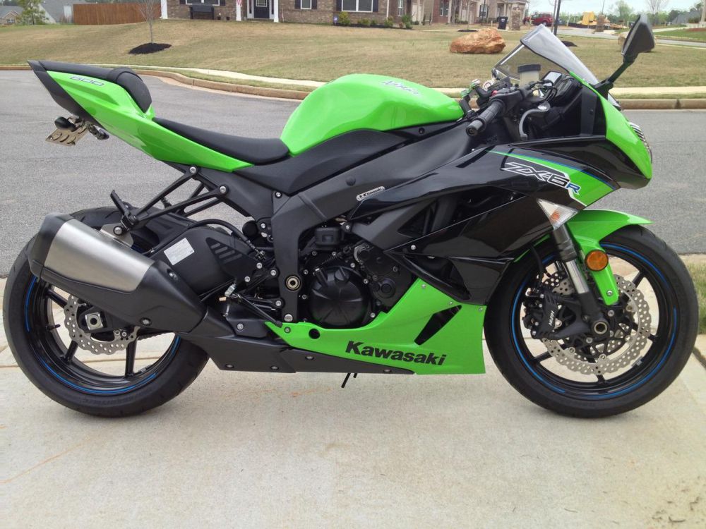 2012 kawasaki ninja zx-6r sportbike 