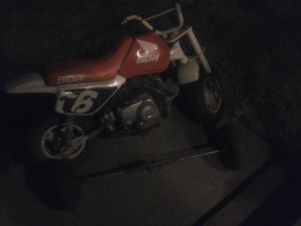 92 honda 50R / 50Z /XR50 &amp; training wheels