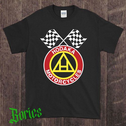 Hot Sale!!! Hodaka Motorcycle Logo Men&#039;s T-Shirt Made From USA Size S to 5XL
