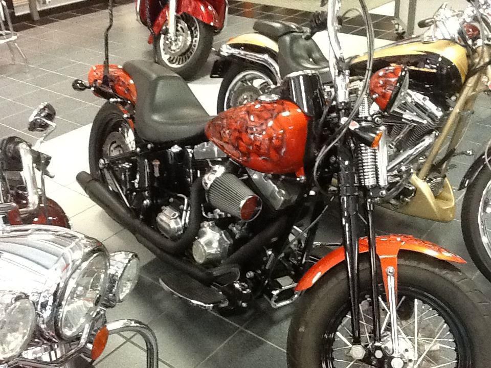 2008 harley-davidson flstsb softail cross bones  cruiser 