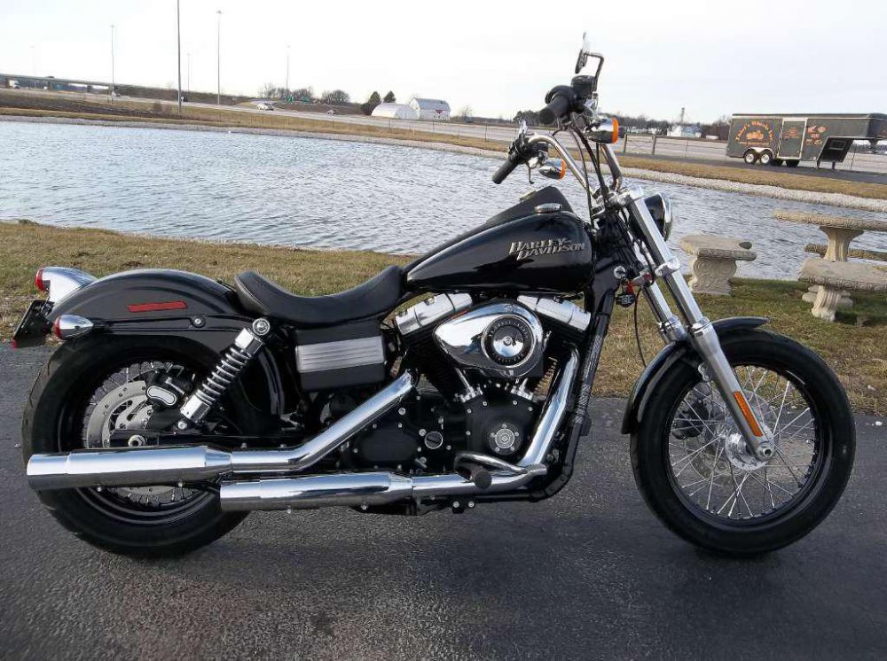 2012 harley-davidson fxdb dyna street bob  cruiser 