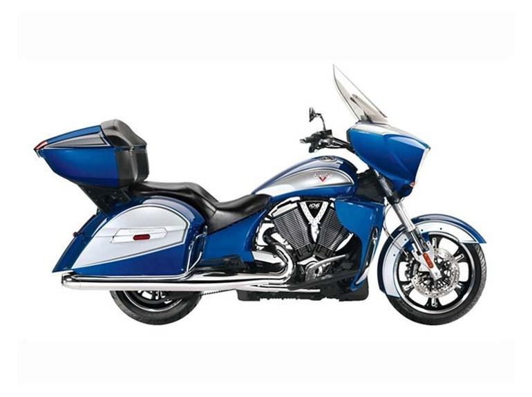 2014 victory cross country tour - boardwalk blue / silve 