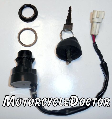 IGNITION,SWITCH,Key,2 Wire,ATV,Quad,700,500,400,HiSUN,MASSIMO,BENNCHE,Qlink