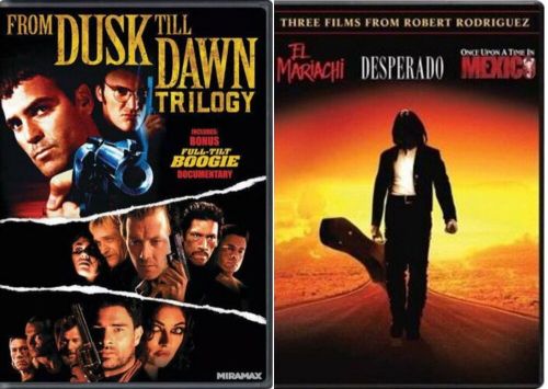 Robert Rodriguez 6 Movie Set Dusk Till Dawn Trilogy &amp; Desperado Trilogy New