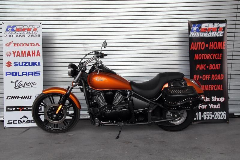 2012 kawasaki vulcan 900 custom  cruiser 