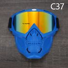 Motorcycle goggles skull mask windproof face cover shield eye protection glasses