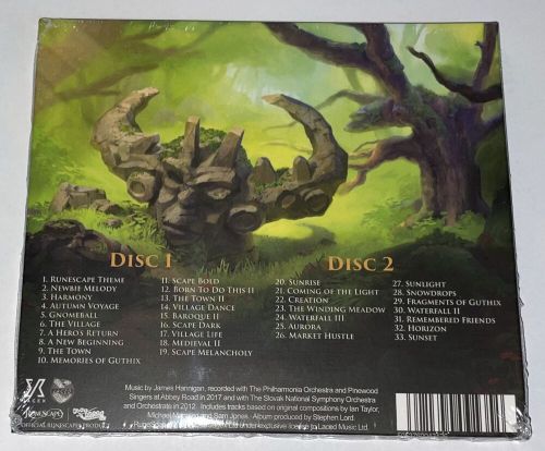 James Hannigan RuneScape The Orchestral Collection 2 CD NEW 2018 Soundtrack