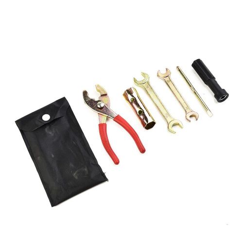 Practical Set Universal Motorcycle Tool Kit Pliers Wrench 5Pcs