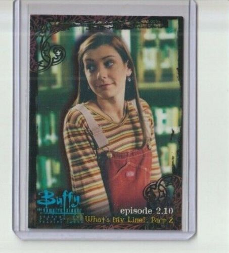 Buffy Season 2 TV-Show Trading Card #29 Alyson Hannigan as Willow Rosenberg