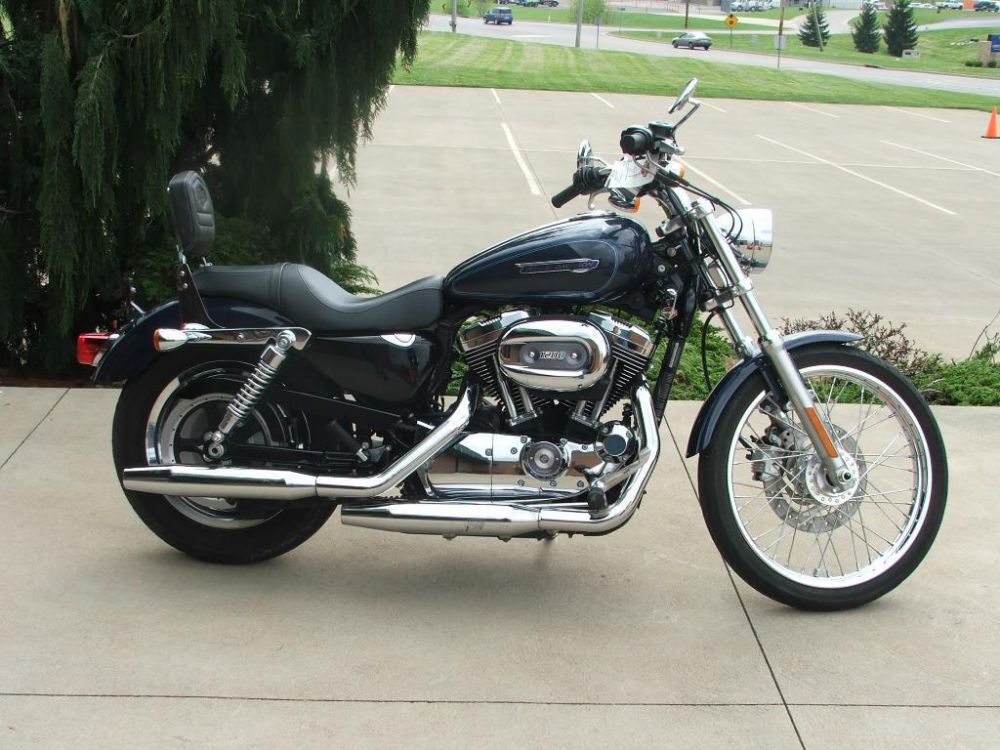 2008 harley-davidson xl 1200c sportster 1200 custom  cruiser 