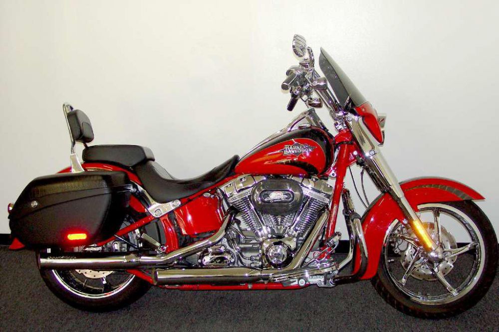 2011 harley-davidson flstse2 cvo softail convertible  touring 