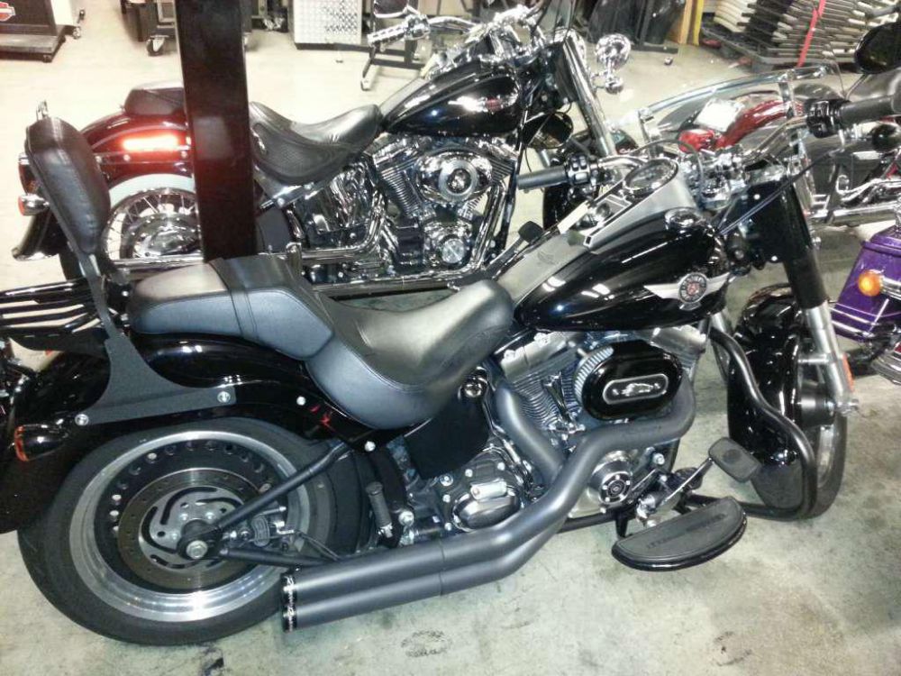 2011 harley-davidson flstfb softail fat boy lo  cruiser 