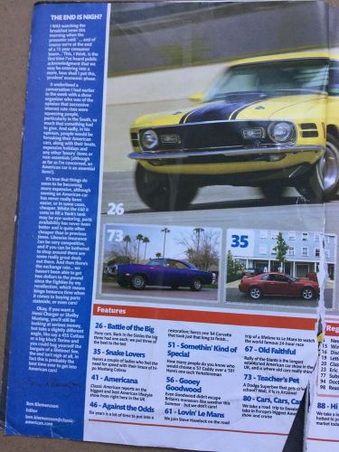 Classic American Magazine - September 2007 - 64 Corvette, Mustang, Cadillac