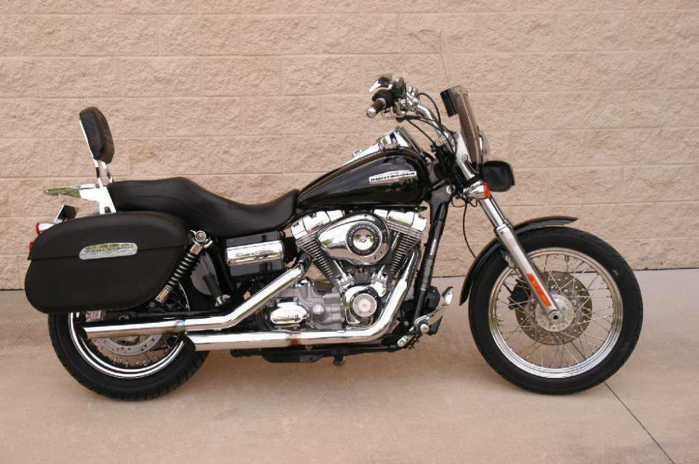 2008 harley-davidson fxdc dyna super glide custom  cruiser 