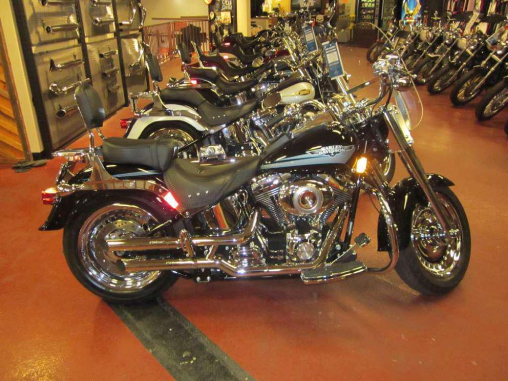 2010 harley-davidson flstf softail fat boy  cruiser 