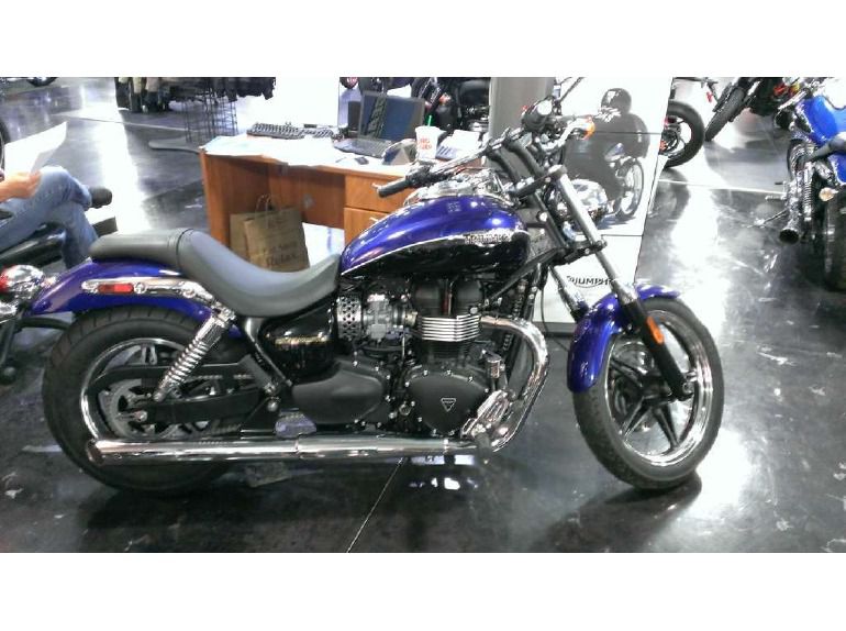 2013 triumph speedmaster - sapphire blue / jet black 