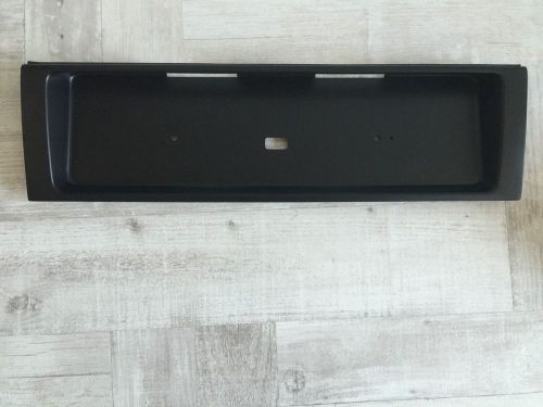 Original vw mk3 jetta vento euro spec tub rear license plate trim holder