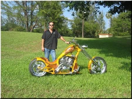 One of Kind Custom Dragon Chopper- Must See to Appreciate