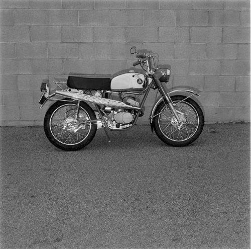 1966 hodaka ace 90 scrambler motorcycle road test 2 motor racing old photo