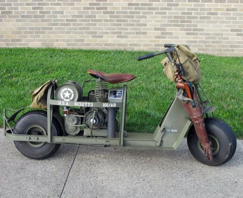 Ww2 cushman model 53 airborne scooter 1944 tm 9-876 manual