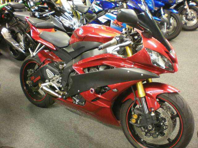 2007 yamaha yzf-r6  sportbike 