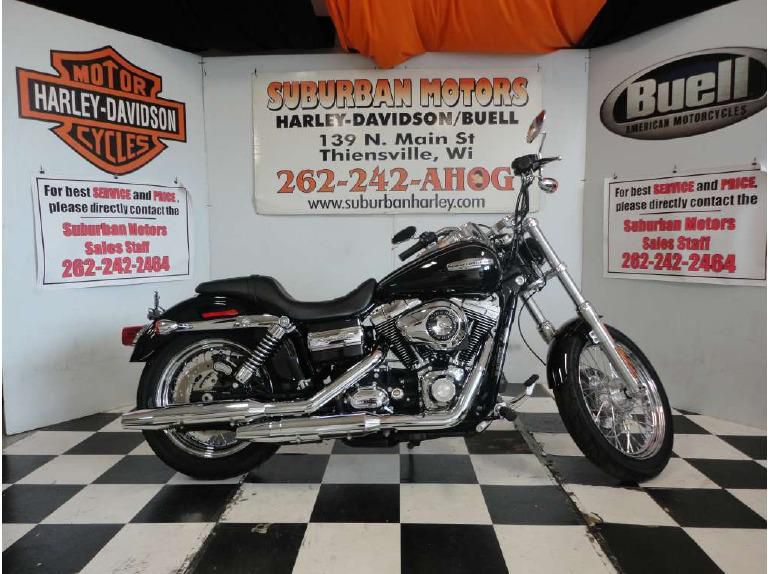 2010 harley-davidson fxdc dyna super glide custom  cruiser 